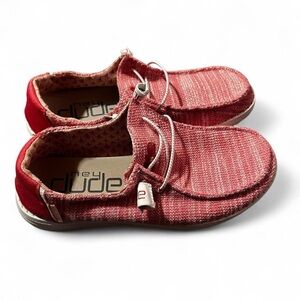 Hey Dude Pink ‘Wendy’ Casual Shoes